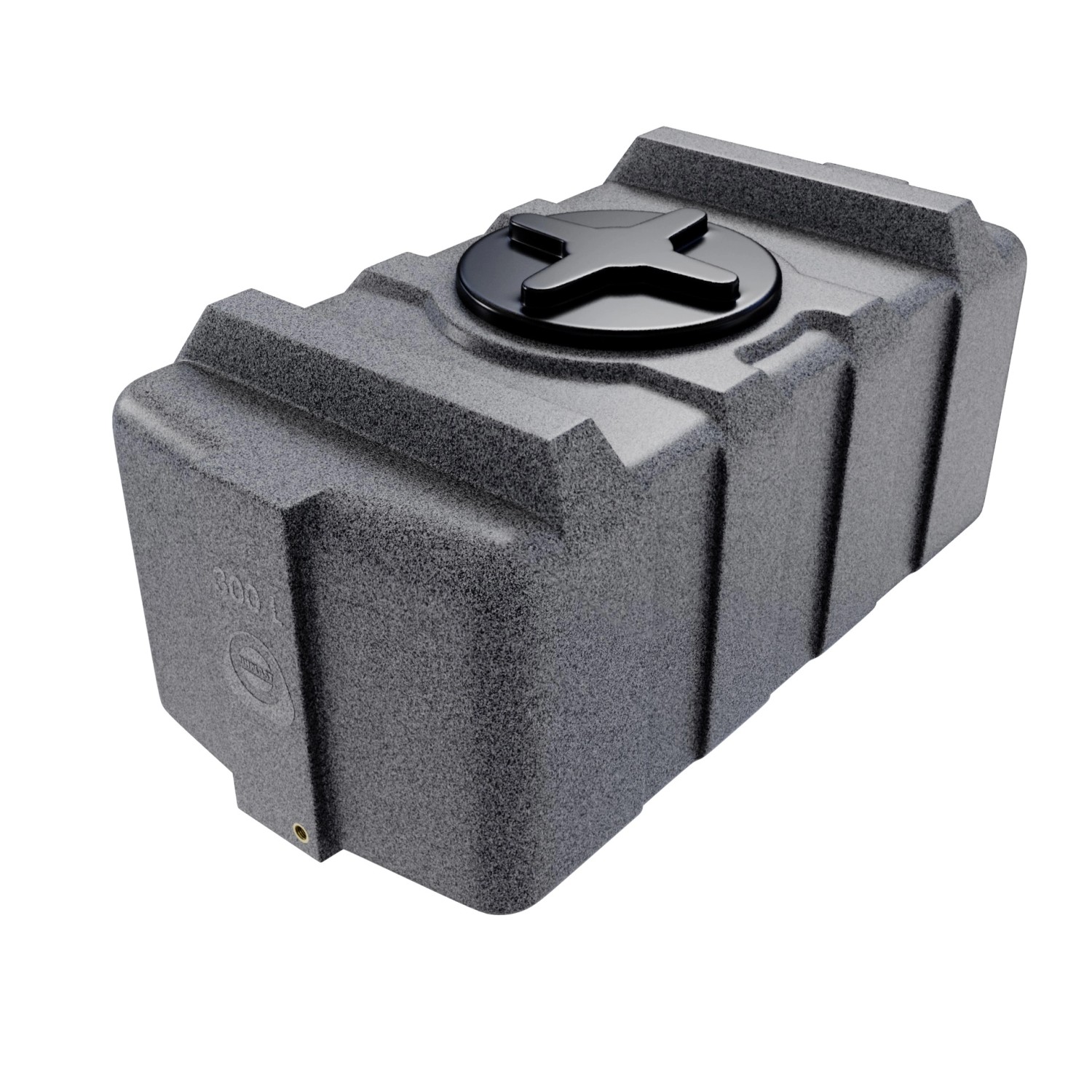 KMND 300L Rechteckig Trinkwasser Wassertank Marmoriert