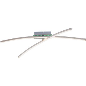 Moderne LED-Deckenleuchte Alina, 80,5 cm, mit CCT und RGB-Funktion für stimmungsvolle Beleuchtung.