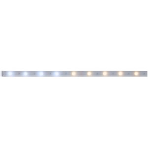 MaxLED 250 LED-Stripe, 1m, Tunable White, IP44, silberner Kunststoff.