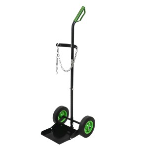 TRUTZHOLM Gasflaschenkarre, 100kg Traglast, mit Handschutzbügel und Sicherungskette.