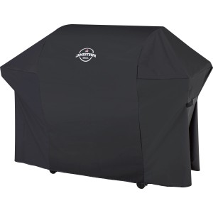Schwarze Jamestown Premium Schutzhülle für 6-Brenner Gasgrill Knox.