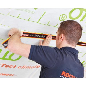Rockwool RockTect Inline Papierklebeband 6 cm x 40 m