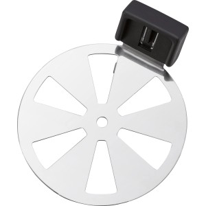 Dämpfer aus Edelstahl für Jamestown Grillwagen Jaxon und Jaxon XL, zur Steuerung der Luftzufuhr.