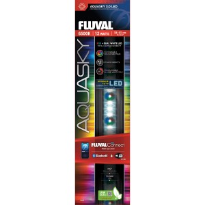 Fluval Strip-LED 3.0-Beleuchtung AquaSky 12 W 950 lm 38 - 62,8 cm 28 LED's