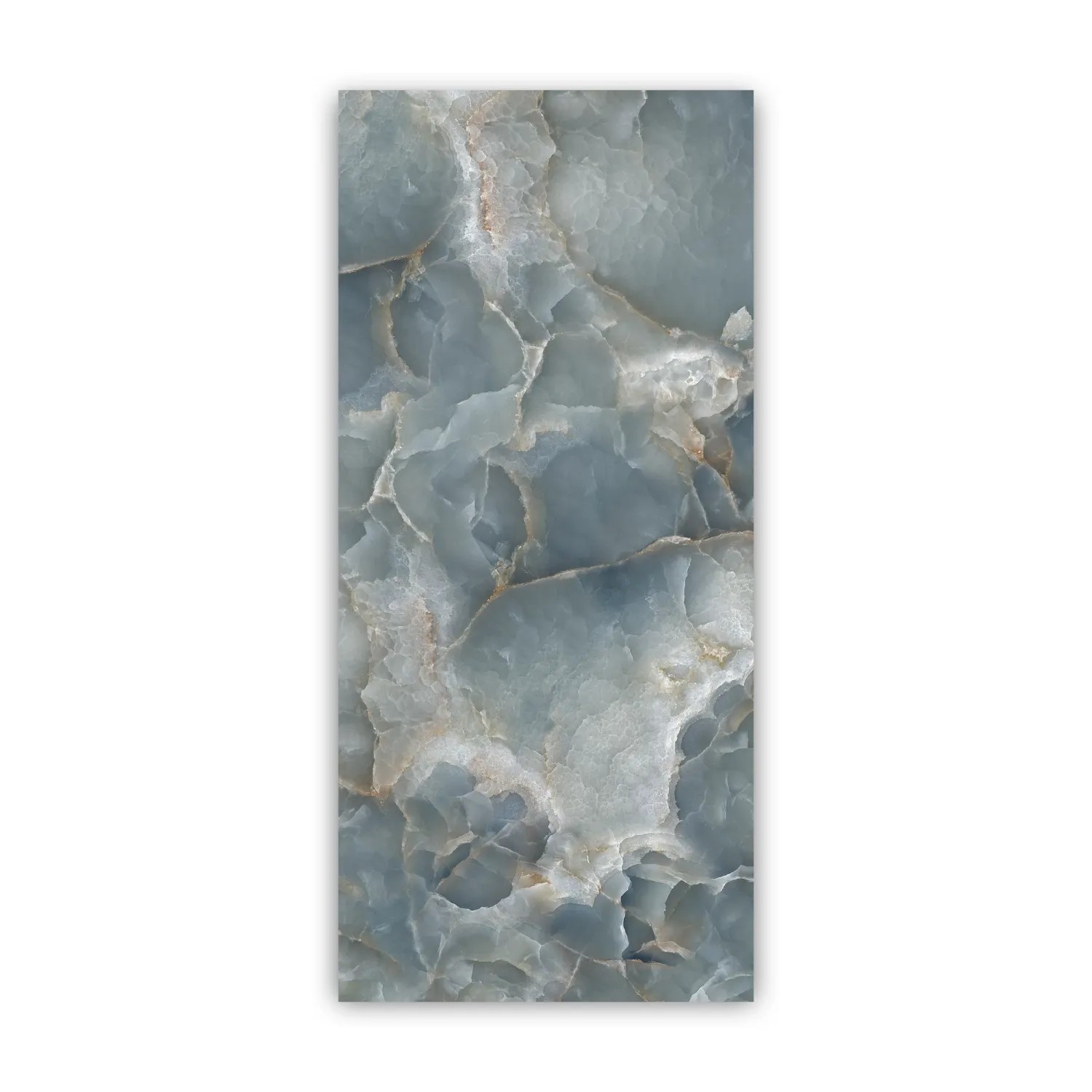 Walllux Duschrückwand Marmor Blau Alu-Verbund 3 mm 90 x 200 cm