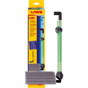 Sera Aquarium Innenfilter L150: Luftbetriebener Filter mit Schwamm für Aquarien, ideal für Zucht.