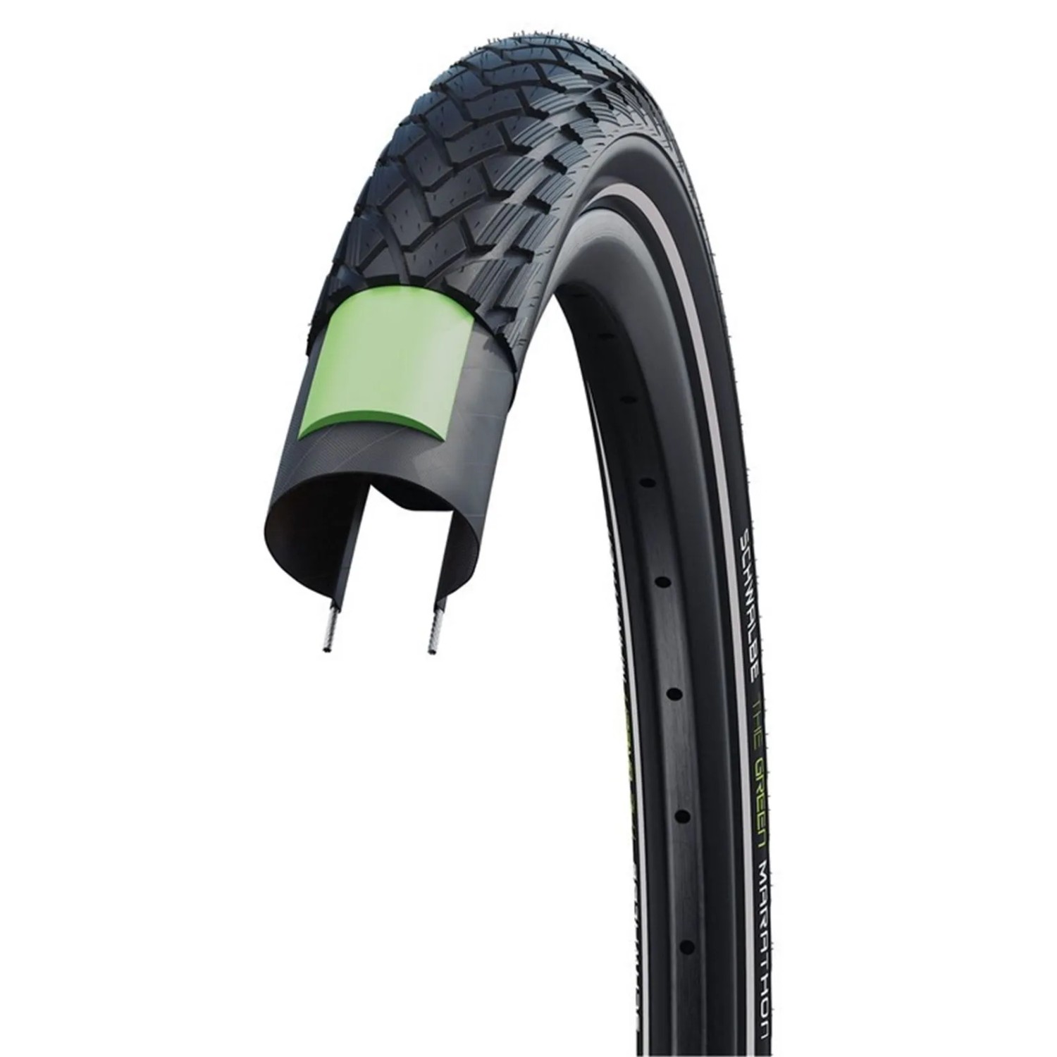 Schwalbe Reifen Green Marathon HS620 26 Zoll 26 x 1.25 T.Skin GG PerfL Addix Eco