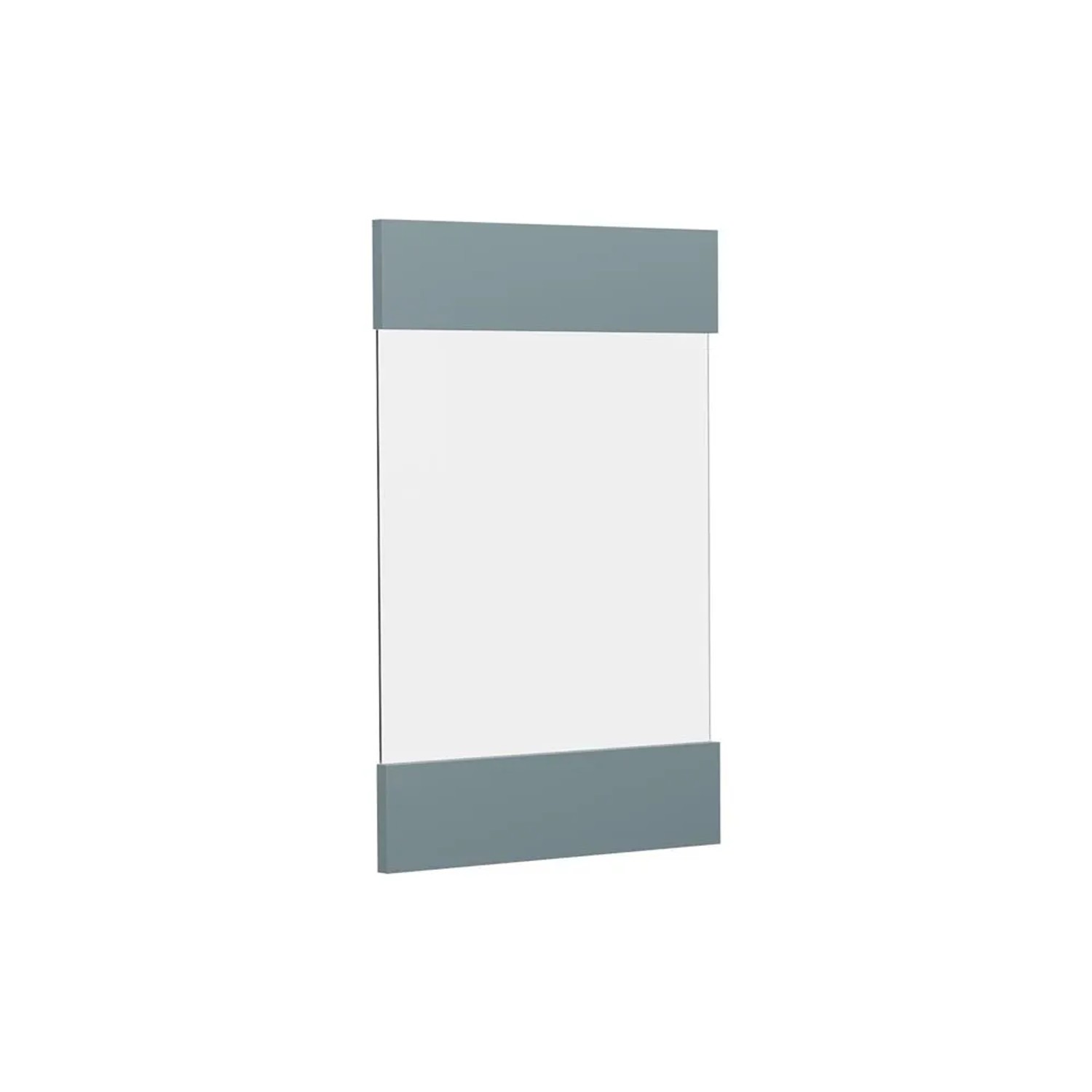 Vicco Küchenfront R-Line Blau-Grau 40 x 59 Möbelfront für den Hängeglasschrank Art Nr 40936