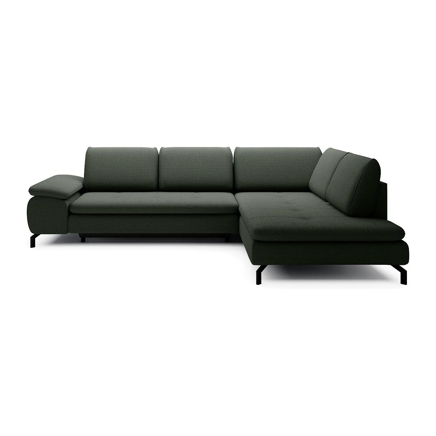 Vente-unique Schlafsofa Archibald Grün 271 cm