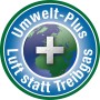Umwelt-Plus Logo: Luft statt Treibgas für Protect Garden Lizetan Schädlingsbekämpfung.