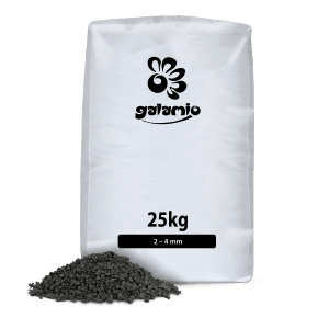 Palette Galamio Lavastreu, 12 Säcke à 25kg. Lavagestein als Streumittel und Bodenverbesserer.