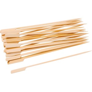 Weber Original Bambus Spieße, 25 Stück, für Grillgut. Grillutensil aus hellem Holz.