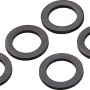 Fünf TPE-Ringe (16 mm x 24 mm x 2 mm) für Schlauchverschraubungen, Dichtungsringe.