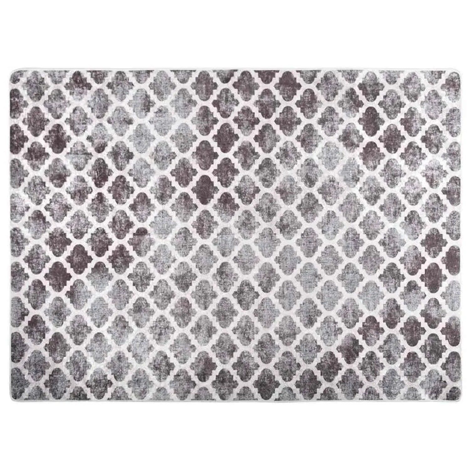 vidaXL Teppich Waschbar Mehrfarbig 120x180 cm Rutschfest 337978