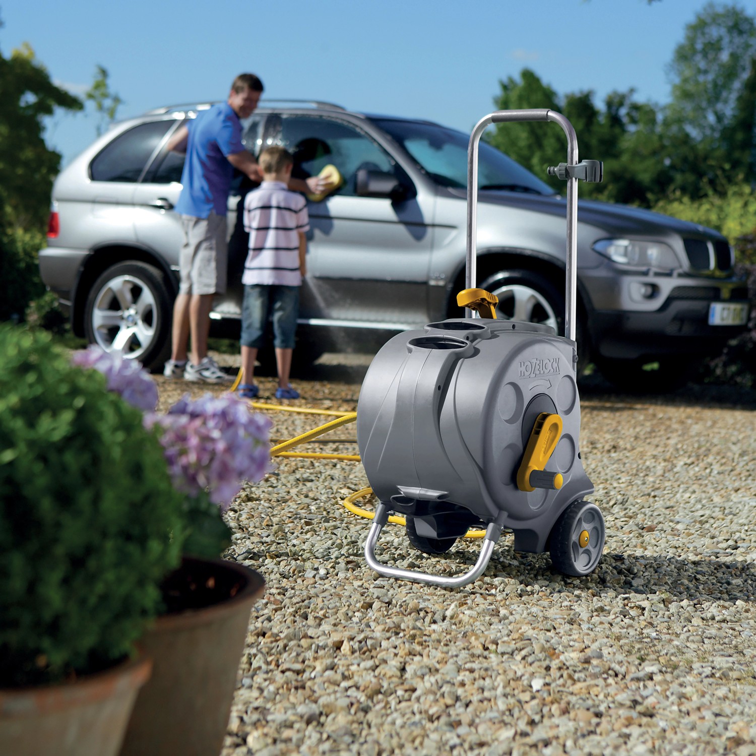 Hozelock Dévidoir Chariot 30 M (24610000) Au Meilleur Prix Sur