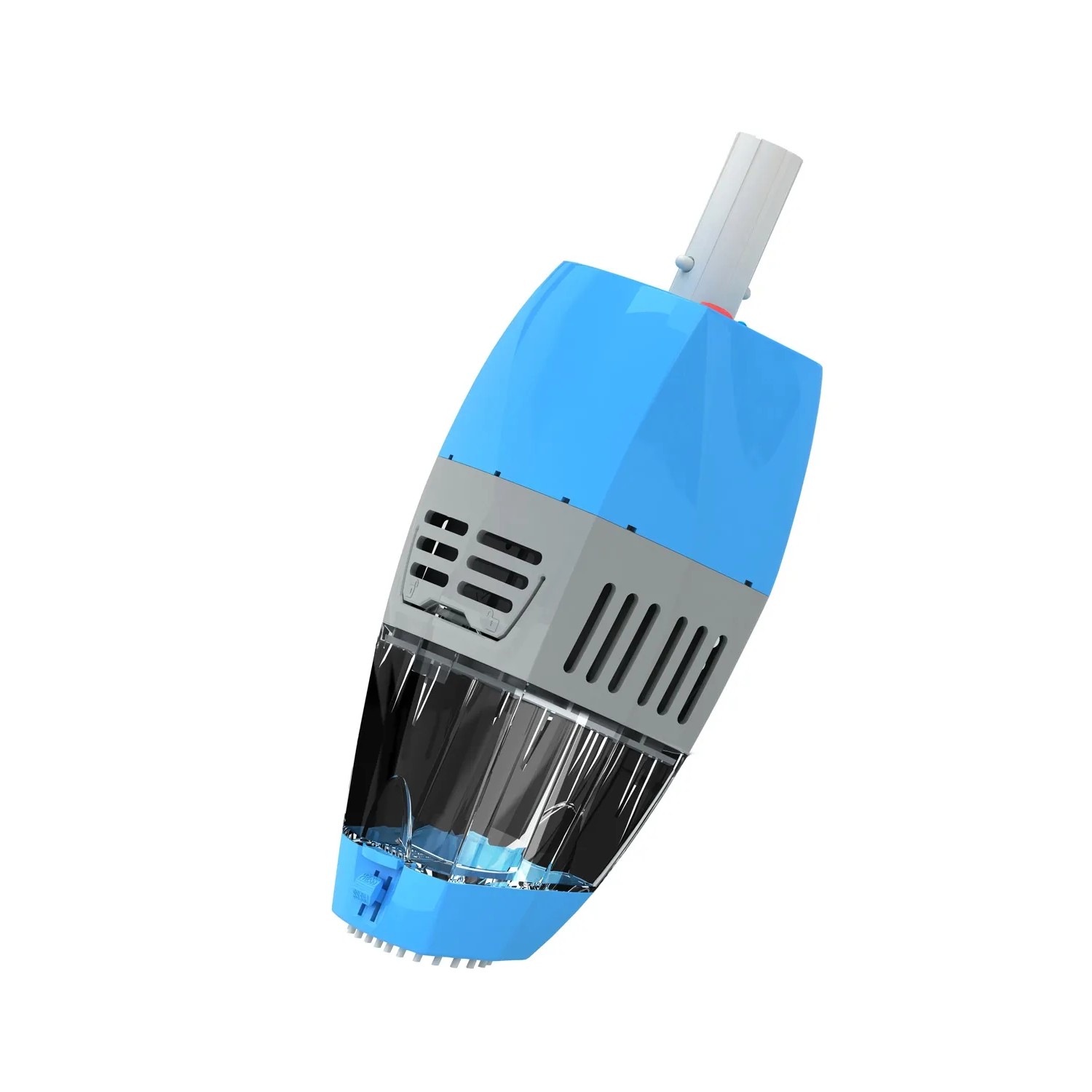 Summer Fun Orca 020H Poolroboter: Kabelloser Bodensauger in Blau und Grau.