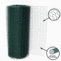 Aquagart Sechseckgeflecht, 20m Rolle, 50cm hoch, grün. Hühnerzaun, Kaninchendraht, Hasendraht.