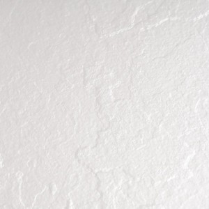 Weiße Vielzweck Kompaktplatte SL-Slate mit leichter Struktur, 280x130x0,8 cm.