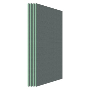 AICA XPS Bauplatten 4er-Pack, 1250x600x25mm, Dämmplatten für Wand und Boden, verrottungsbeständig.