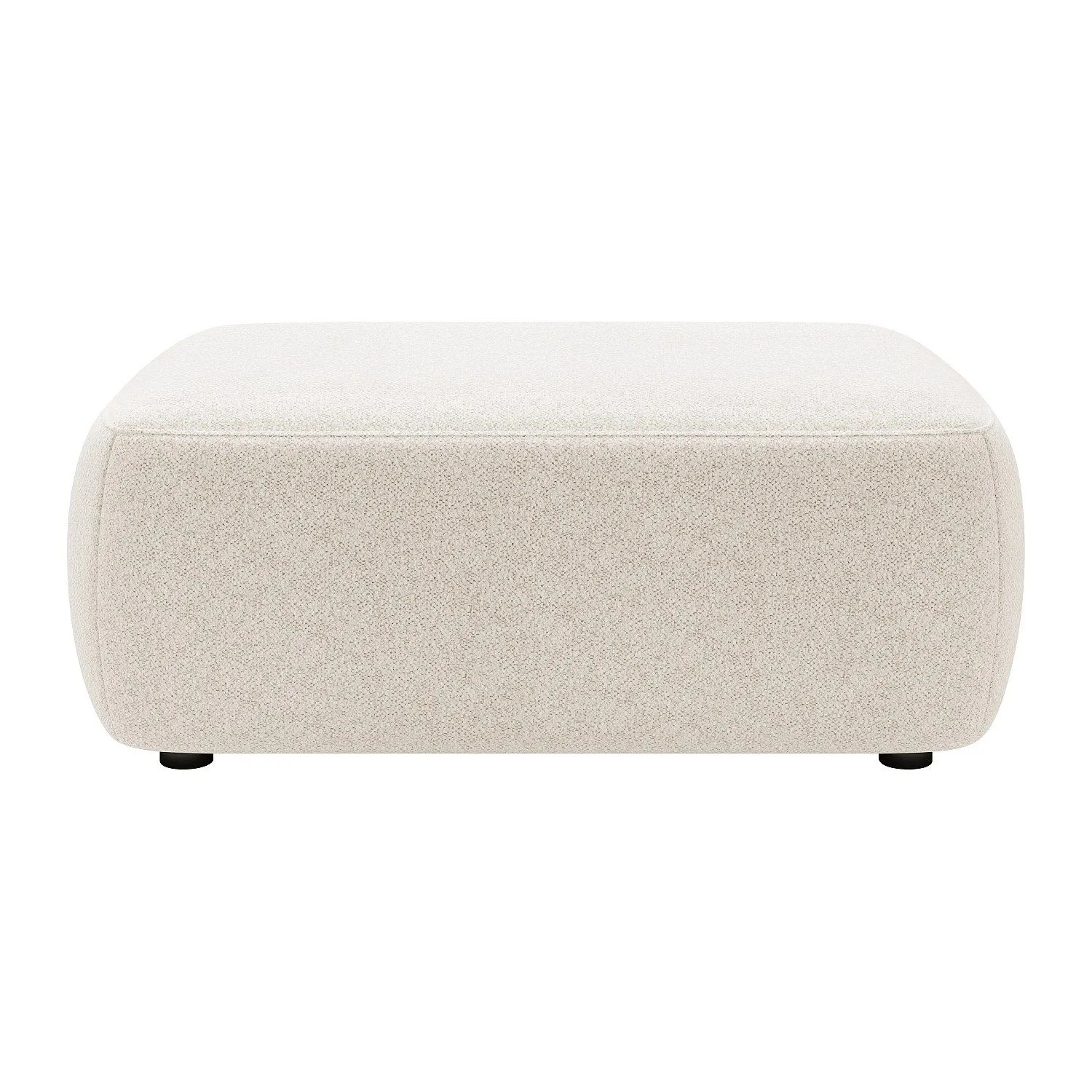 Vente-unique Sitzhocker Daviso Cremefarben 100 cm