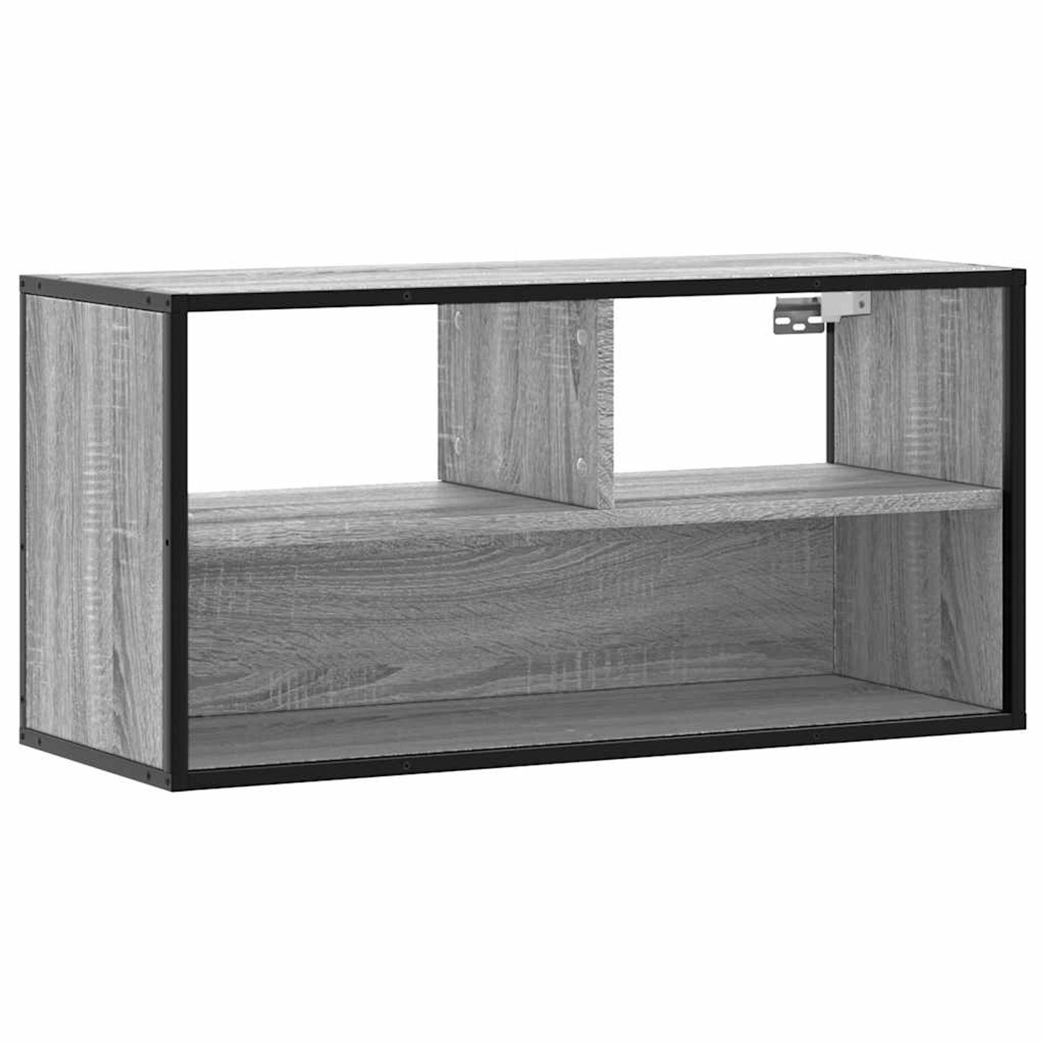 vidaXL TV-Schrank Grau Sonoma 80x31x39,5 cm Holzwerkstoff und Metall 848927 günstig online kaufen