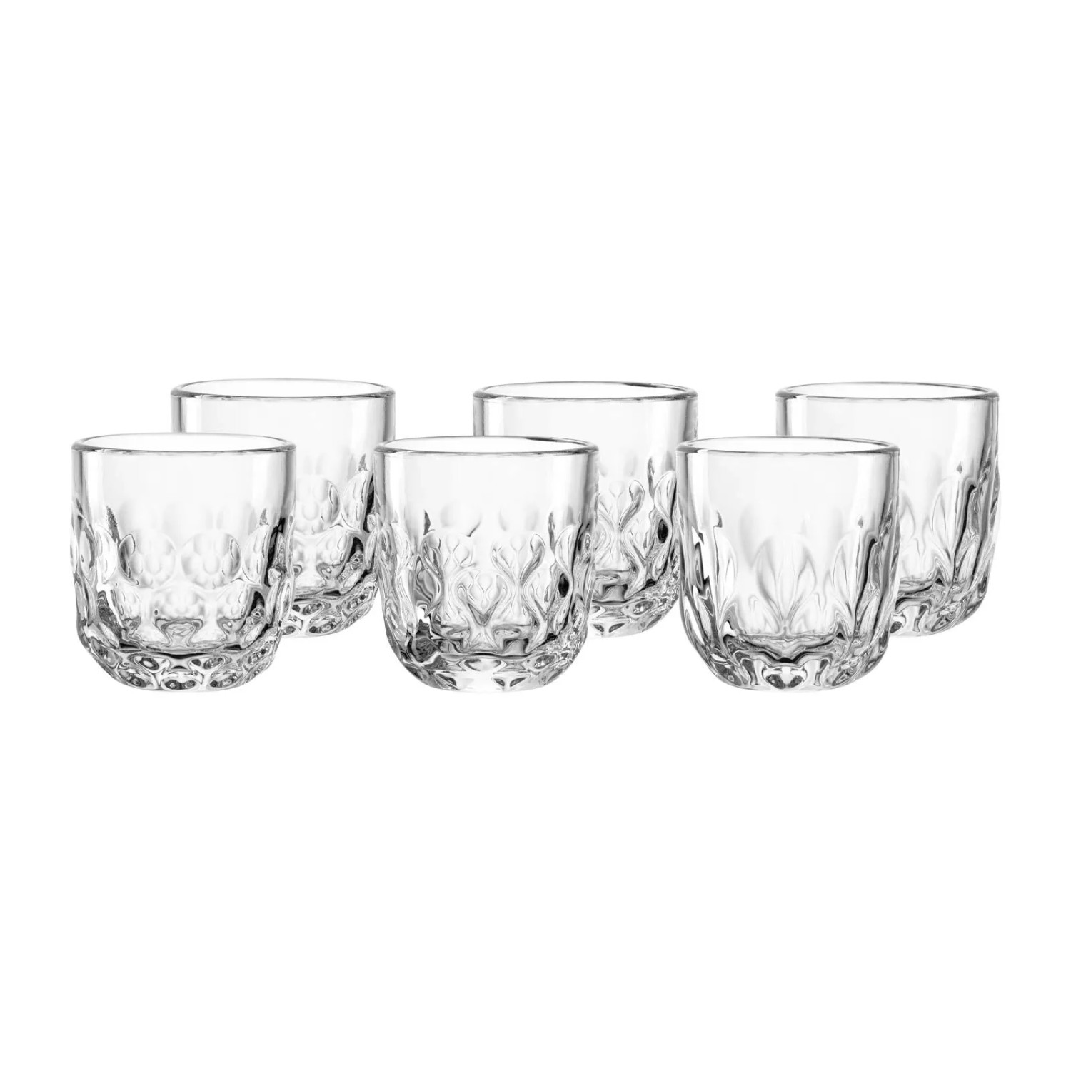 Leonardo Gocce Espressoglas-Set 60 ml 6-teilig