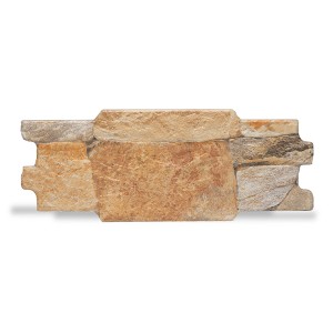 Klimex Verblender Feinsteinzeug Landhouse Sahara, creme, 40x16cm, für Innen & Außen.