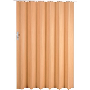 Falttür Axia in Eiche hell, 84x205 cm. Platzsparende Tür für den Innenbereich.