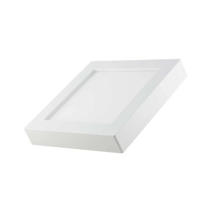 LUXULA LED Aufbauleuchte 6W 525lm CCT 3000K-6000K Warm-Neutral-Kaltweiß Einstellbar Deckenleuchte Deckenspot Eckig