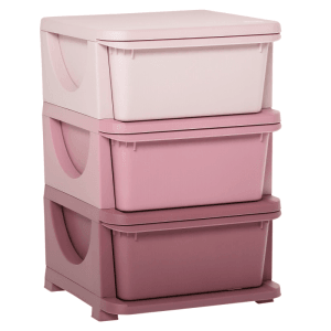 HOMCOM Schubladenschrank mit Stauraum