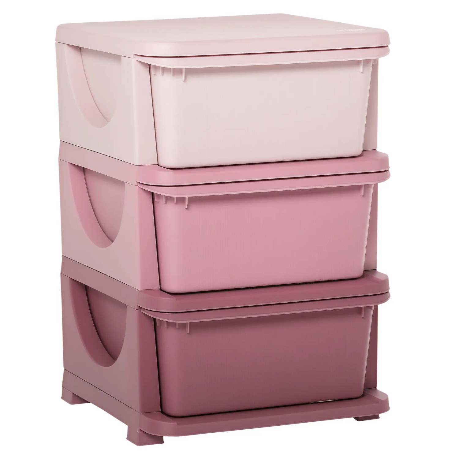 HOMCOM Schubladenschrank mit Stauraum