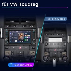 Junsun Autoradio Für VW Touareg T5 Multivan 2+64GB CARPLAY