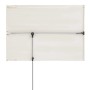 Doppler Balkonschirm Active, 130x180 cm, Natur, mit Dreh- und Neigungsfunktion.