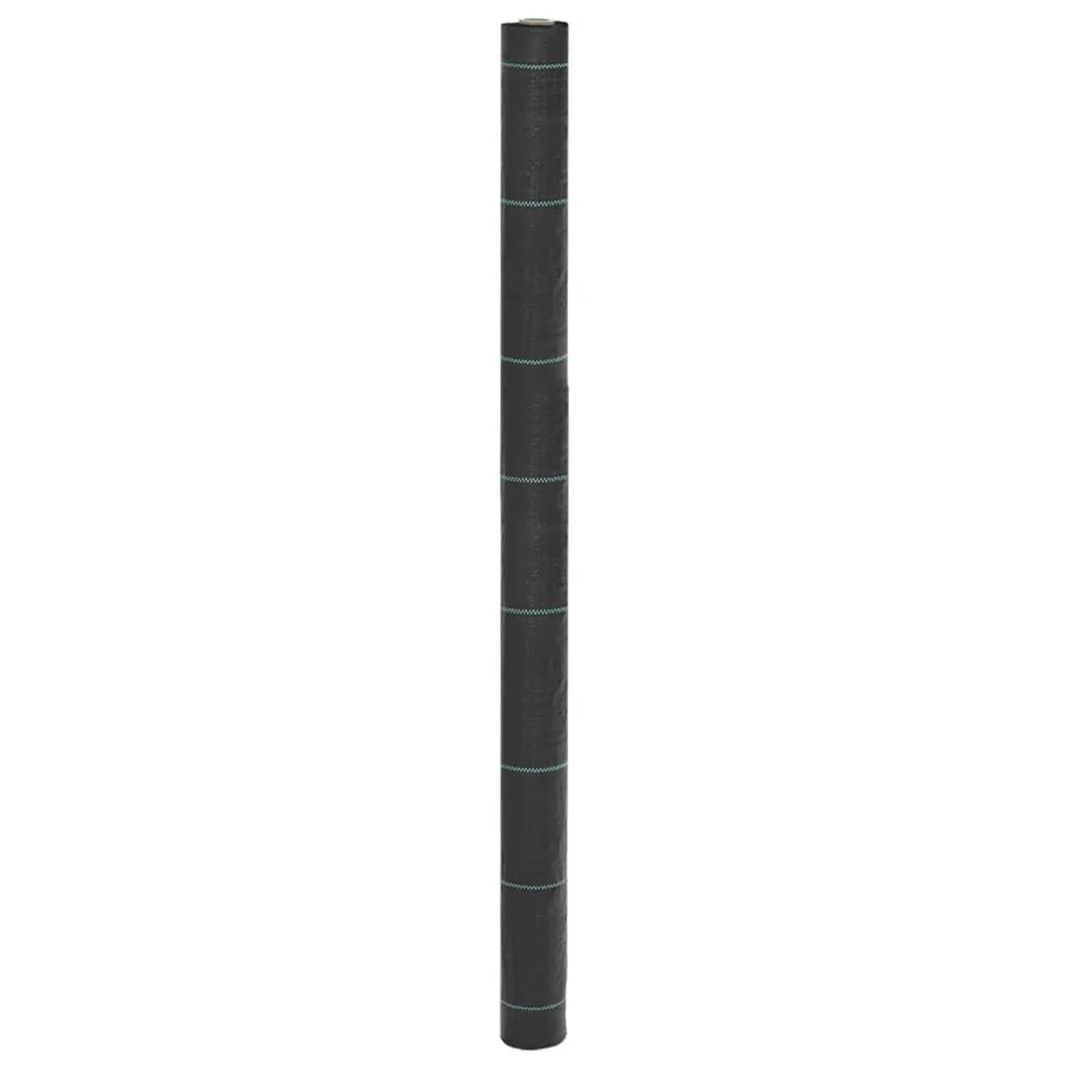 vidaXL Unkrautvlies Schwarz 1,5x5 m PP 4005150