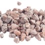 Roter Granit-Splitt (5-8 mm) als Zierkies für Gartenwege, Steingärten und mehr.
