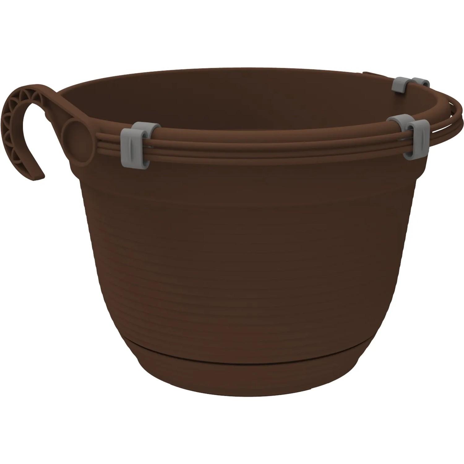 Ebertsankey Hängeampel Original  Ø 26 cm x 18 cm  Braun