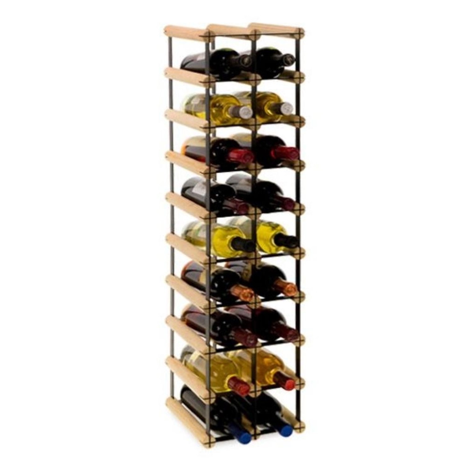 PROREGAL Modulares Weinregal Vinotega Mod Metal HxBxT 92,5 x 22,5 x 24,5 cm günstig online kaufen