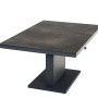 Rechteckiger Siena Garden Gartentisch Talina in Titan, 90x137,5 cm. Moderner Outdoor-Esstisch.