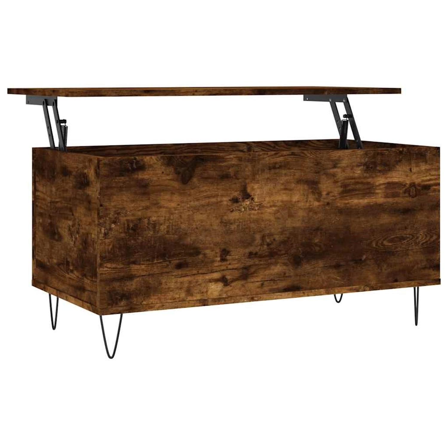 vidaXL Couchtisch Räuchereiche 90x44,5x45 cm Holzwerkstoff 830977 günstig online kaufen