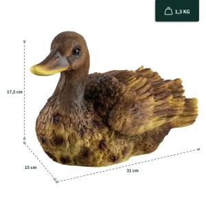 VERDOBA Teich Gartenfiguren Ente