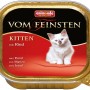 Animonda Vom Feinsten Kitten Nassfutter Rind, 100g Schale.