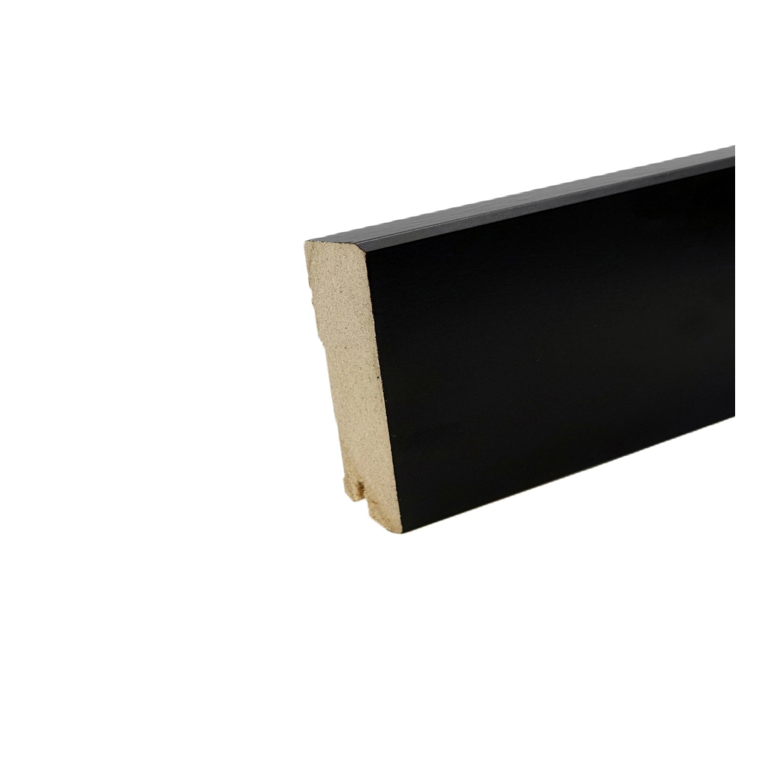 Döllken Sockelleiste Cubica 70 mm x 18 mm x 2.400 mm Schwarz