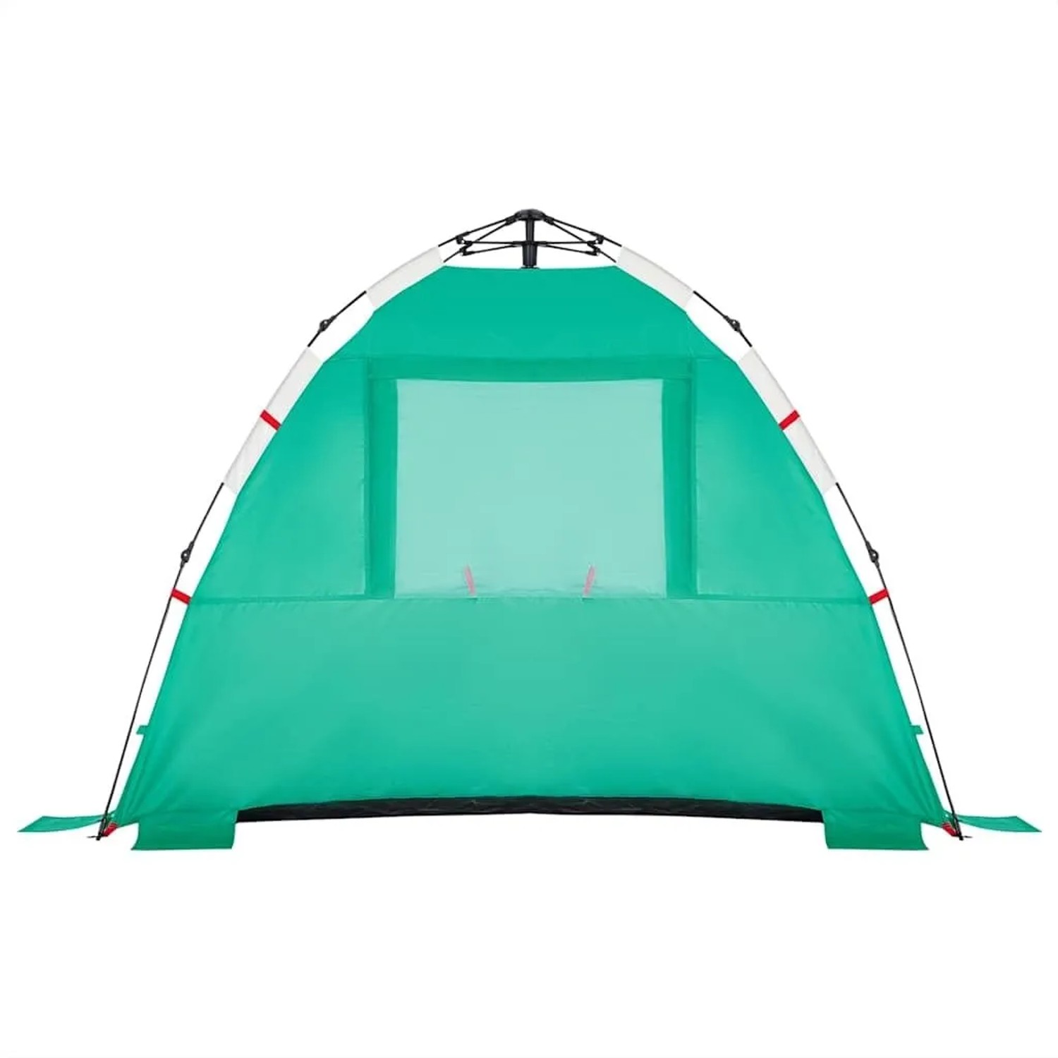 vidaXL Strandzelt 3 Personen Seegrün Quick Release Wasserdicht 4005315_8