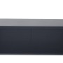 Dunkelgraue Siena Garden Kissenbox Sabano, 181x79x75 cm, zur Aufbewahrung von Gartenauflagen.