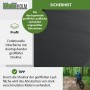 Detailaufnahme der TRUTZHOLM Auffahrrampe mit geriffelter Oberfläche für sicheren Halt.
