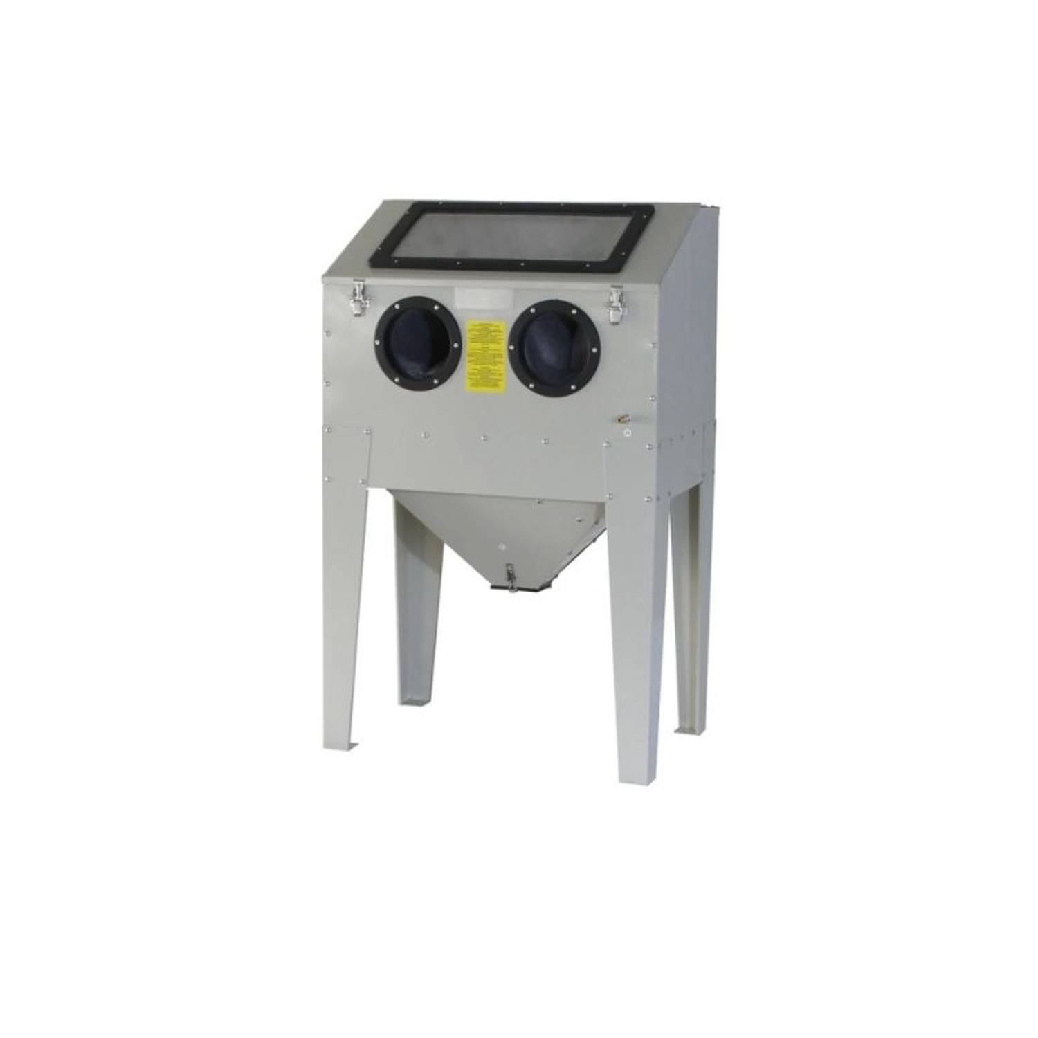 DeTec. Sandstrahlkabine 220l Sandstrahlgerät 230V inkl. Zubehör Sandstrahle günstig online kaufen