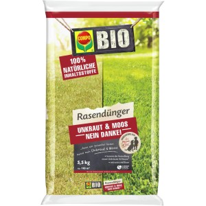 Compo Bio-Rasendünger Unkraut & Moos Nein Danke! 5,5 kg