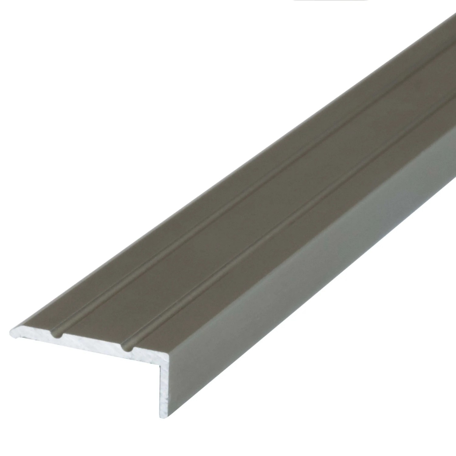 Dalsys Treppenkantenprofil Selbstklebend 200cm x 25mm x 10mm Champagner