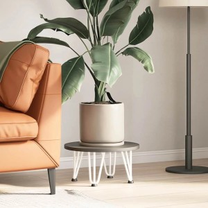 vidaXL Haarnadelbeine für Couchtisch 4 Stk Weiß 20 cm Massivstahl 4012433