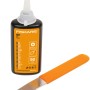 Fiskars Pflegeset für Gartengeräte: Ölflasche und Diamantfeile für Gartenscheren.